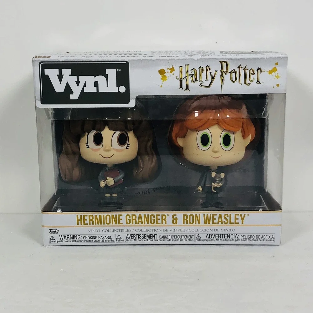Funko Harry Potter Ron and Hermione‎ VYNL Figure 2-Pack Chiristmas Collect Rare